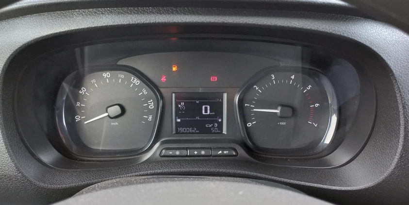 Toyota ProAce cena 99900 przebieg: 190000, rok produkcji 2018 z Złotów małe 172